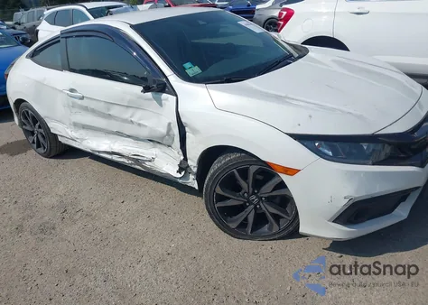 2019 Honda Civic Sport from USA, damaged, VIN 2HGFC4B89KH310403